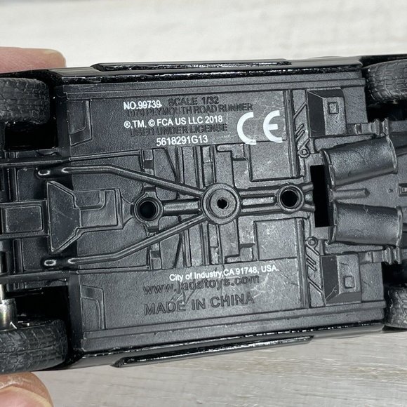 JADA Fast And Furious 1970 Plymouth Roadrunner Black, 1/32 - Picture 7 of 9